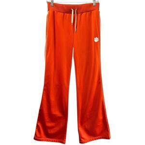 Nike Clemson Tigers Track Pants Womens Small Orange Athletic College Football